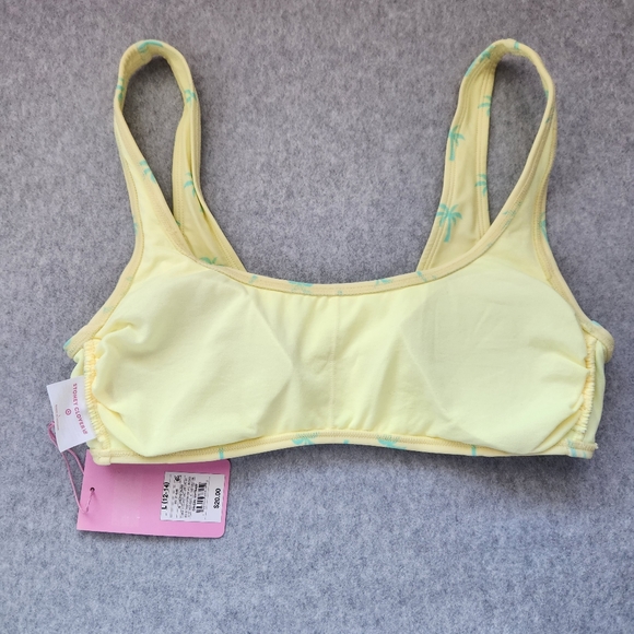 Stoney Clover Lane x Target NWT Palm Trees Bralette Bikini Top Size  L (12-14) - Picture 6 of 8